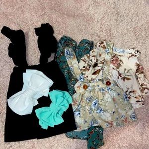 SO L D BUNDLE Baileys blossoms bundle w/headbands 3M